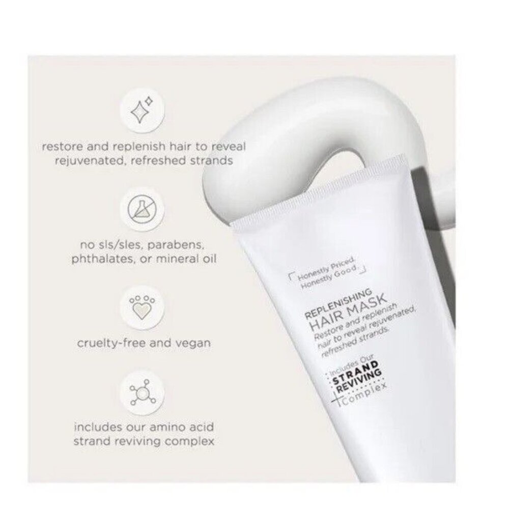 Root to End Replenishing Hair Mask- Strand Reviving Complex 8 oz